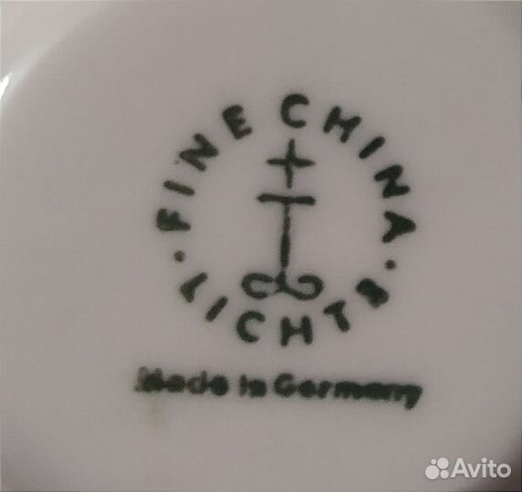 Розетки Одуванчики фарфор Lichte Германия 2 шт