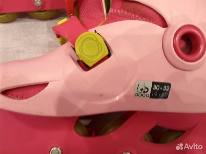 Роликовые коньки детские раздвижные 30-32