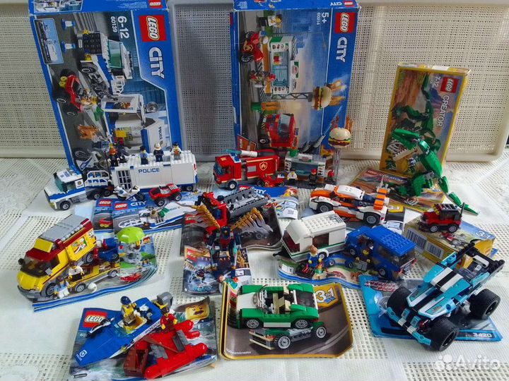 Lego сити, наборы. Можно пакетом