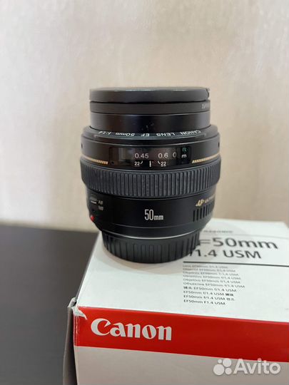 Объектив canon ef 50mm f 1 4 usm