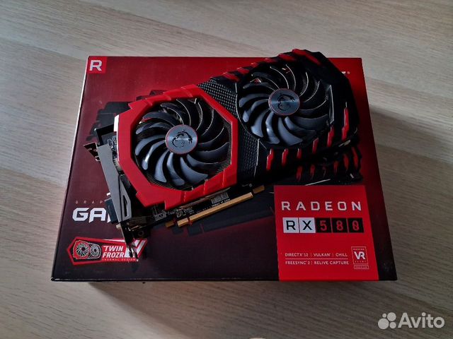 Видеокарта rx580 8gb msi купить в Тольятти | Электроника | Авито