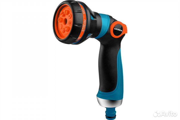 Пистолет поливочный 8 режимов S-8 grinda proline