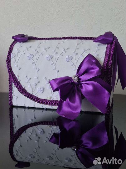 Свадебный сундучок для денег