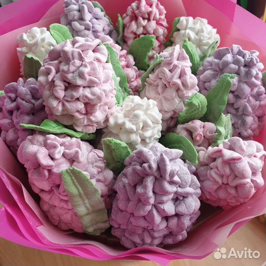 Зефир, зефирные букеты