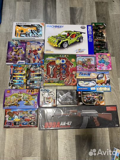 Игрушки одним лотом