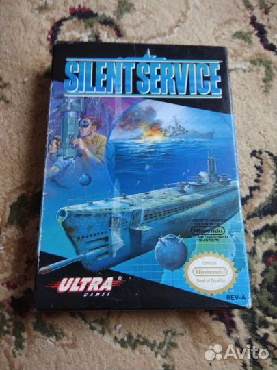 Dendy Nes Silent Service 1989 game