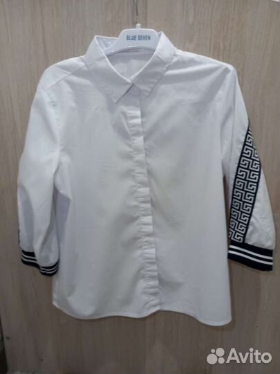 Рубашка школьная 140