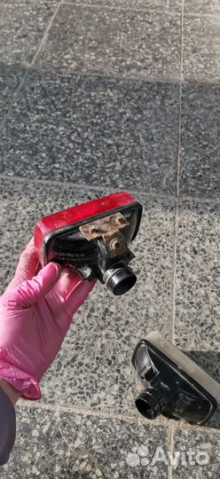 Противотуманный фонарь и фонарь стоп сигнала w463