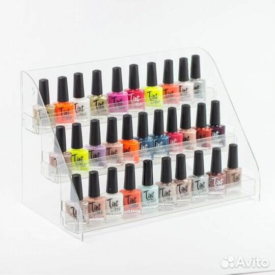 Горка из оргстекла 3-ёх ступенчатая 308х200х169 мм