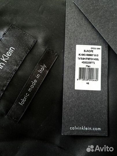 Пиджак/Блейзер мужской Calvin Klein