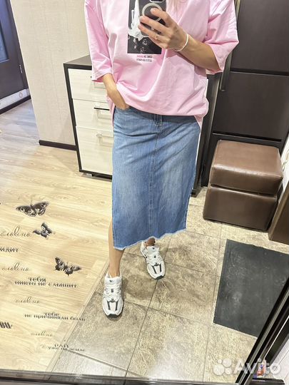 Юбка джинсовая