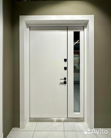 Дверь железная уличная с установкой