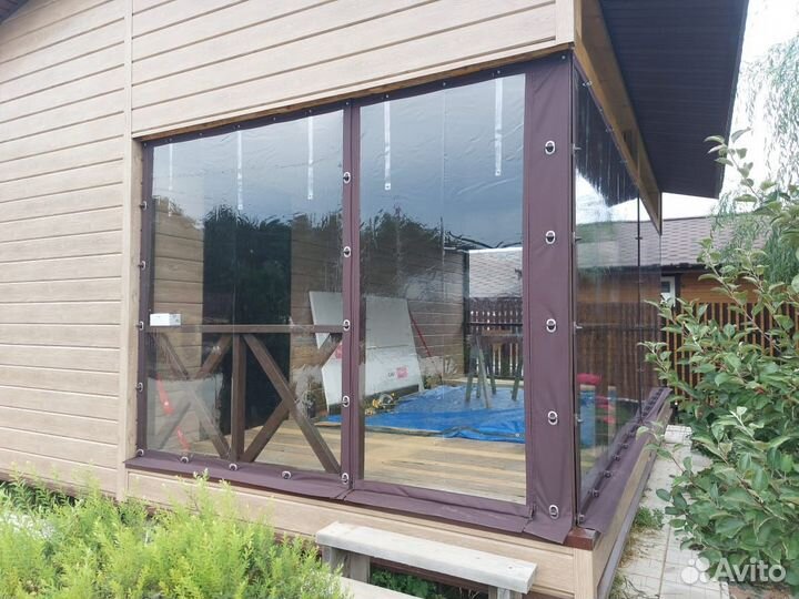 Мягкие окна для теплиц, террас, беседок