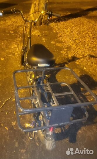 Электровелосипед Monster с аккумулятором