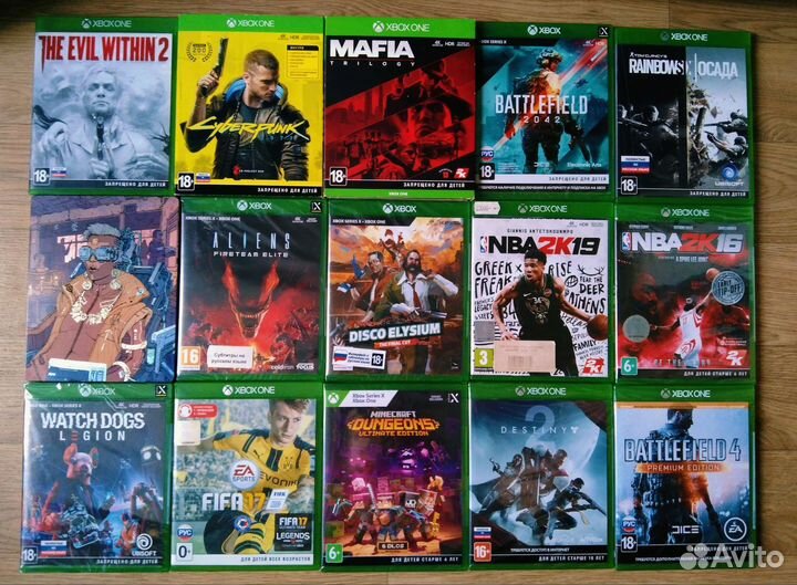 Игры на xbox one
