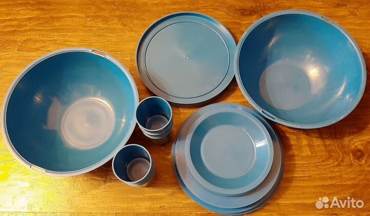 Набор столовой посуды для пикника на 6 персон