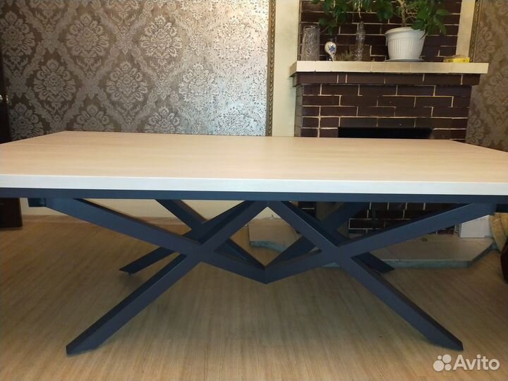 Стол-река. Спилы и слэбы. Столярные изделия