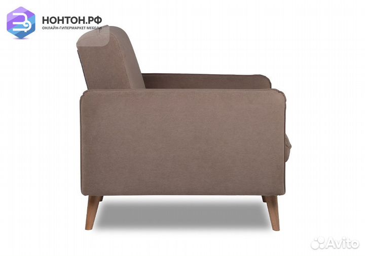 Кресло книжка Энн коричневое