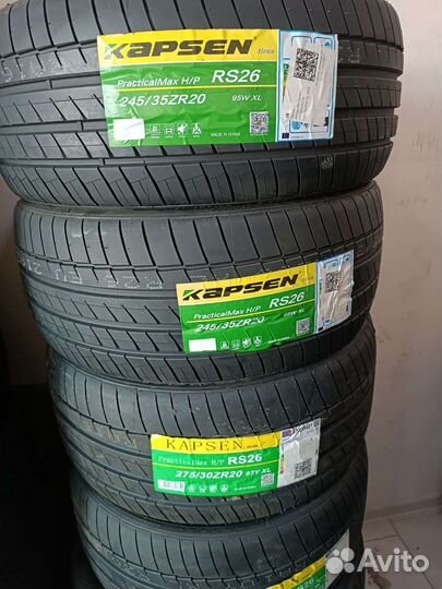 Kapsen RS26 275/30 R20 и 245/35 R20 95W