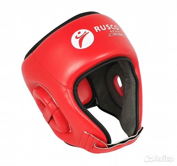 Шлем Rusco Sport с усилением (красный, S)