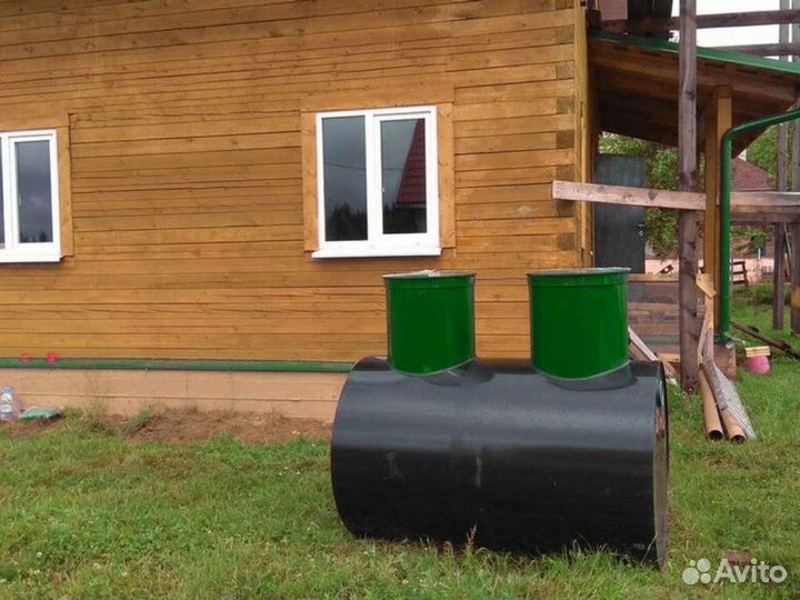 Септик био Оранж 3 с переливом