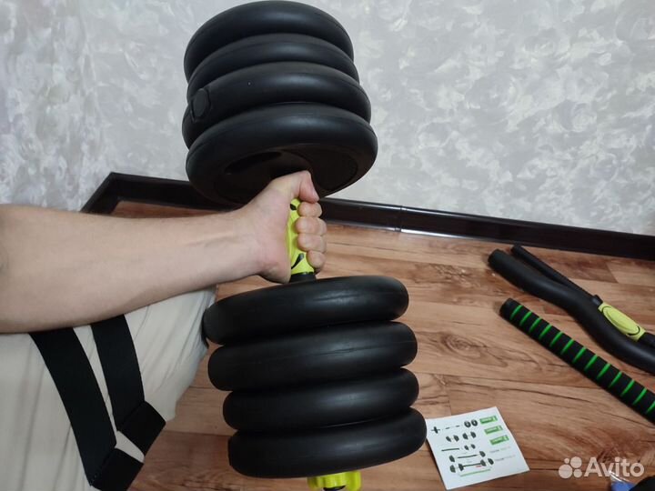 Набор штанга и гантели