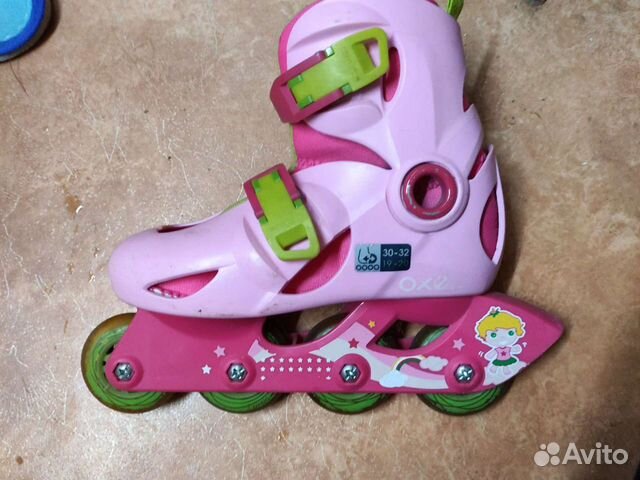 Роликовые коньки детские раздвижные