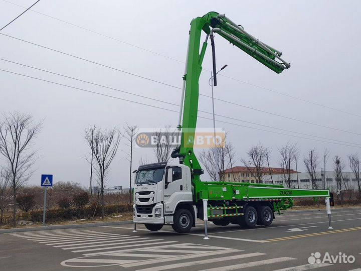 Автобетононасос Zugspitze S38, 2025