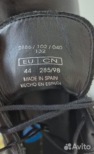 Туфли Zara man made in Spain