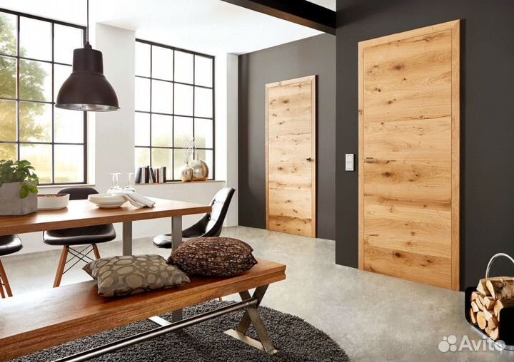 Межкомнатная дверь цвет массива дерева