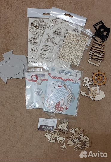 Высечки, чипборд для скрапбукинга