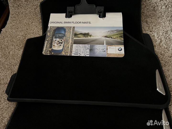 Комплект велюровых ножных ковриков для BMW X4 F26