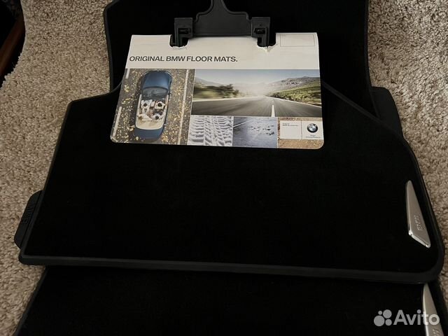 Комплект велюровых ножных ковриков для BMW X4 F26