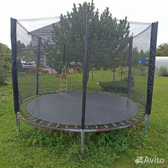 Батут с сеткой 305 бу