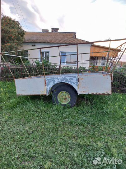 Одноосная телега и грабли