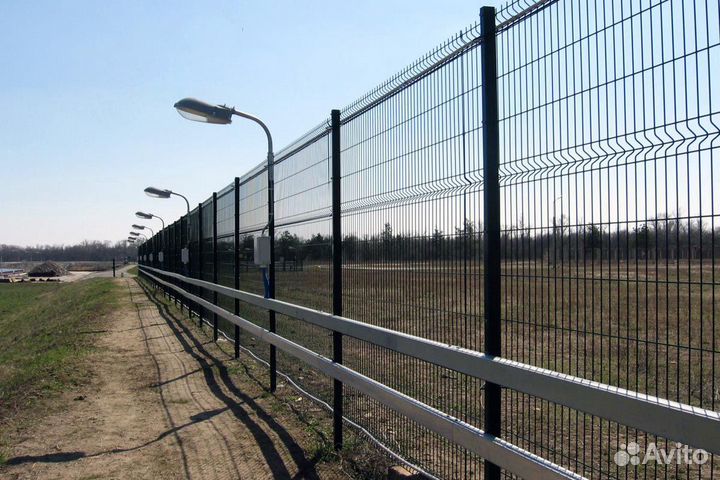 Забор сетка 3d
