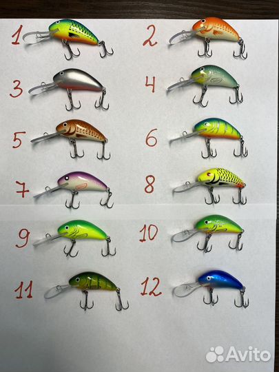 Salmo hornet 5см & Salmo slider