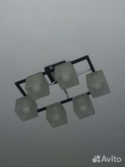 Люстра потолочная бу