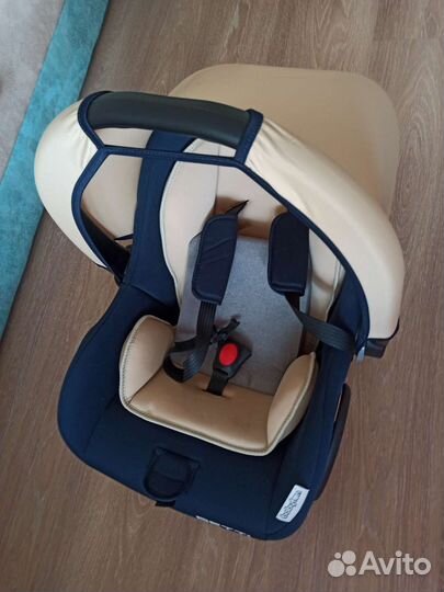 Автолюлька с вкладышем для новорождённого