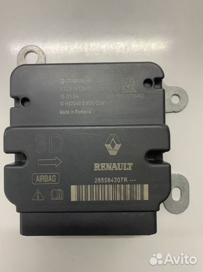 Эбу подушек безопасности Renault