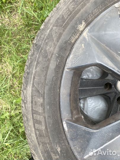 Продам комплект резины на дисках 5.114