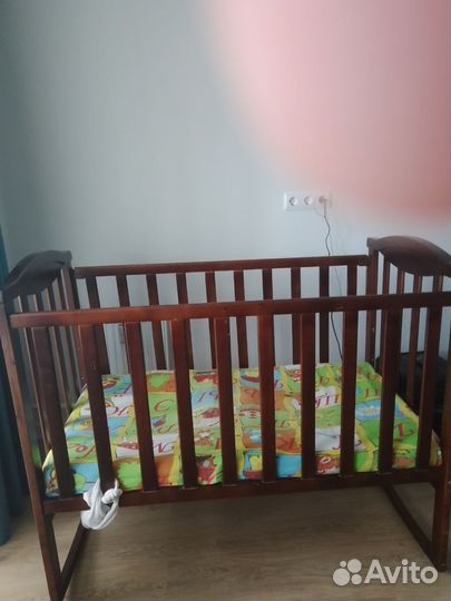 Детская кровать качалка