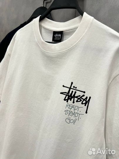 Футболка stussy белая