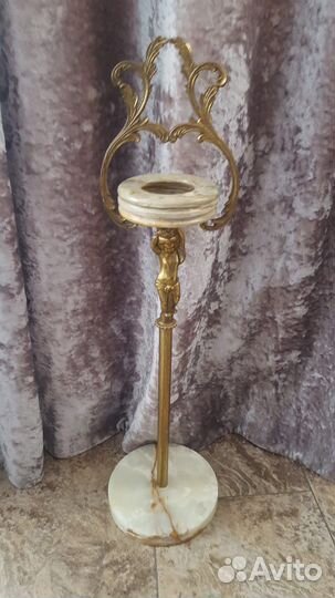 Напольная антикварная пепельница