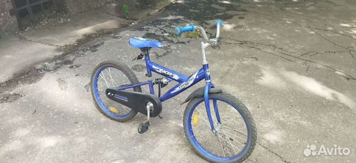 Детский велосипед с амортизатором