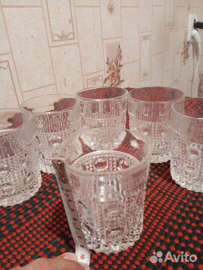 Хрустальные бокалы СССР, чехословакия