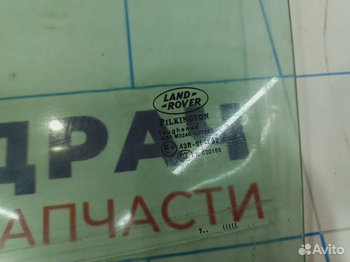 Стекло двери передней левой Land Rover Freelander