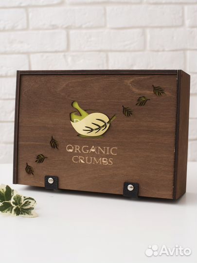 Коробка подарочная из фанеры, из дерева