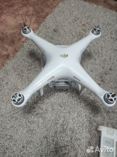 Квадрокоптер dji phantom 3 pro