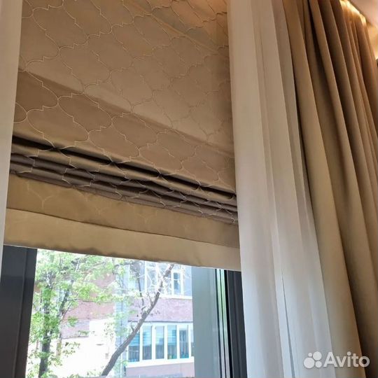 Шторы и карнизы на заказ, пошив. Дизайн интерьера